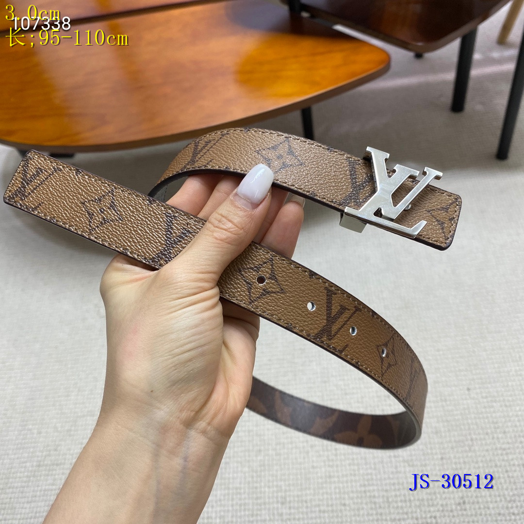 LV Belts 3.0 cm Width 121